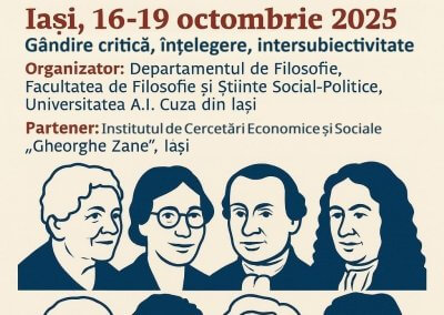 Arta ca interogație filosofică : dimensiuni estetice și interdisciplinare ale cercetării în artă (Masă Rotundă)